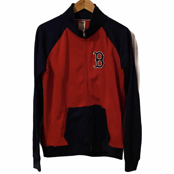 PINK Victoria's Secret Jackets & Blazers - VS PINK Boston Red Sox Track Jacket Large